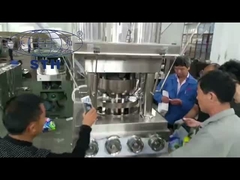 Doppelscherm wasmachine voor tabletpers