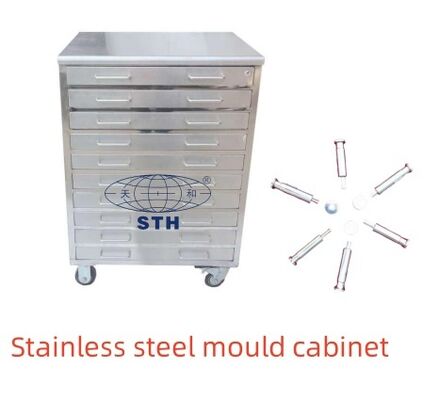 China Stainless Steel Mould/Punches & Dies Storage Cabinet 10 Layer For Tablet Press Machine leverancier