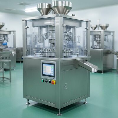 China ZP45A PLC HMI Touch Screen Controlled Automatic Tablet Press Machine met 45-station High-Speed Rotary Turret en 100KN maximale compressie kracht leverancier