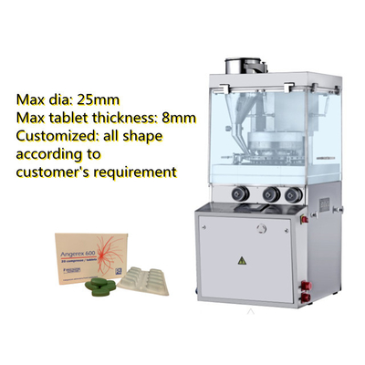China Geneeskunde Langwerpige vorm 22*8mm de Machine van de Poederpers voor Geneesmiddel leverancier