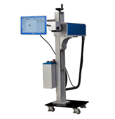 TIANHE 30W CO2 Vliegende Lasermarkeermachine, Lasercodeermachine voor Fles, Pot, Tank leverancier