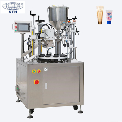 TIANHE Semi-automatische shampoo plastic tube vul- en sluitmachine Snelheid 30 tubes/min leverancier