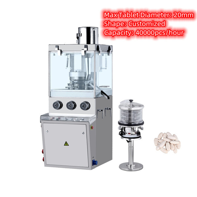 TIANHE ZP17E ovale op maat gemaakte vorm automatische tabletpers machine 40800pcs/h leverancier