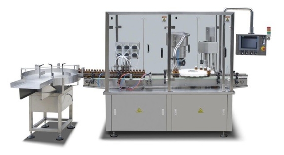 TIANHE Automatische 100ml Fles Vloeistof Afvul- en Afsluitmachine Voor Farmaceutische Verpakkingen leverancier
