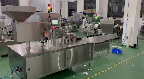TIANHE Automatische Plastic Tube Afvul- en Verpakkingsmachine Voor Dia 20 - 25mm Bruistabletten leverancier