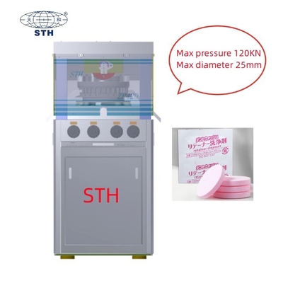 TIANHE 120KN TCCA Desinfectie tablet Automatische tablet tablet compressie machine voor chemische leverancier