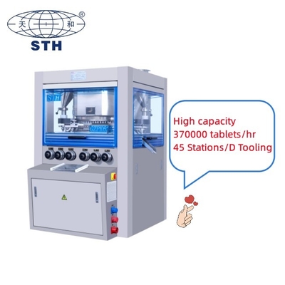 TIANHE High Speed Herbal Pharmaceutical Tablet Compression Machine snelheid 60rpm/min leverancier