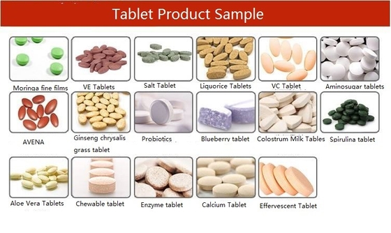 TIANHE 24 Stations D Punch Effervescent Pill Tablet Compressie Machine voor voedingssupplementen leverancier