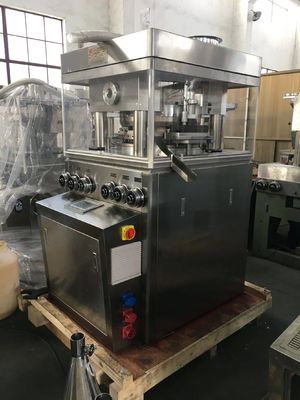 Hoge Snelheid Roterende Tablettenpers met 57 Stations, Capaciteit 410400 STUKS/Uur en Automatisch Smeersysteem leverancier