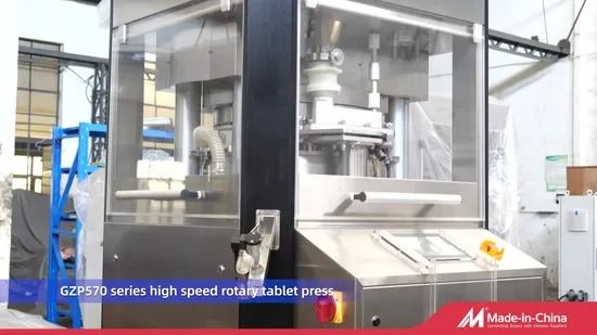 596400 STUKS/UUR Capaciteit Hoge Snelheid Roterende Tablettenpers met Automatische PLC en 24 Uurs Online Service leverancier