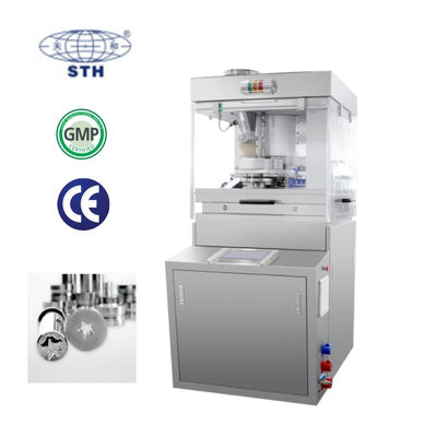 32 Stations High Speed Rotary Tablet Press with 100kN Pressure and 192000 PCS/H Capacity for Pharmaceutical Industry leverancier