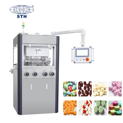 25mm Tablet Automatic Rotary Tablet Press Machine with 100kN Pressure and 40r/min Turret Speed leverancier