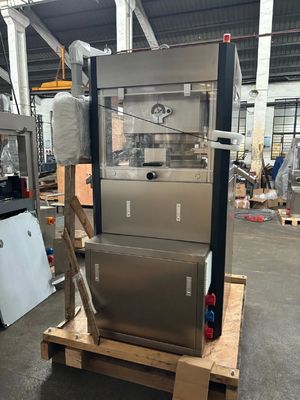 25mm Tablet Automatic Rotary Tablet Press Machine with 100kN Pressure and 40r/min Turret Speed leverancier