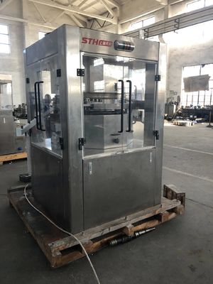 Hoge Snelheid Roterende Tablettenpers met 680400 STUKS/U Capaciteit, 24u Online Ondersteuning en Eén Jaar Garantie leverancier