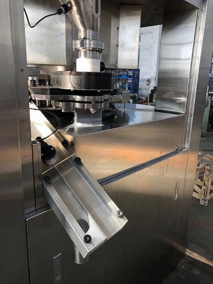 Hoge Snelheid Roterende Tablettenpers met 680400 STUKS/U Capaciteit, 24u Online Ondersteuning en Eén Jaar Garantie leverancier