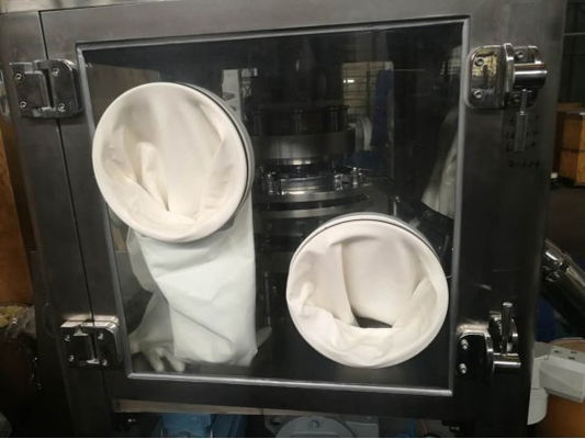 21 CFR Electronic Record Fully Enclosed Rotary Tablet Press Machine with Touch Screen and 36000 PCS/H Capacity OEB5 Level leverancier