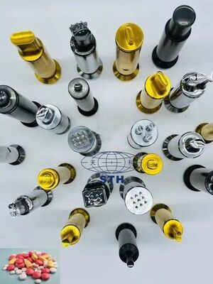 Op maat gemaakte ronde ovale punches en dies Tablet Press Tooling EU/ZP voor tablet compressie machine leverancier