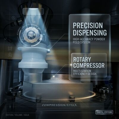 Speed Tablet Press Machine GZPK-45/55 Automatic Tablet Weight Control High-Speed Rotary Press D B Tooling leverancier