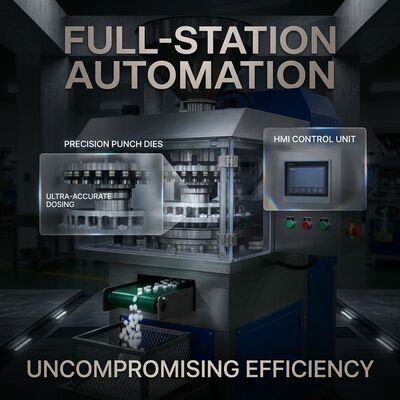 Speed Tablet Press Machine GZPK-65/71 High Output 462000 pcs/h Automatic Tablet Weight Control BB BBS Tooling leverancier