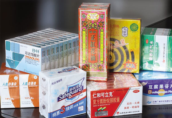 TIANHE Parfumdoos Cellofaan Wikkelen Farmaceutische Verpakkingsmachine Medicijndoos leverancier