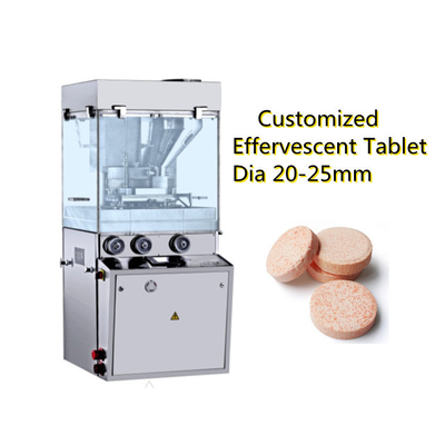 de 2025mm Aangepaste Machine van de de Tabletpers van het Fruitaroma Bruisende Roterende leverancier